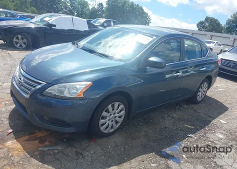 2015 Nissan Sentra Fe+ S/S/Sl/Sr/Sv from USA, damaged, VIN 3N1AB7APXFY353379